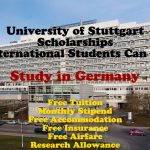 University of Stuttgart Scholarships (Fully Funded) for International Students to Study in Germany