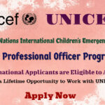 UNICEF Junior Professional Officer Programme For International Applicants to Apply