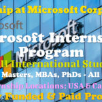 Microsoft Internship Program For International Students of the World│Fully Funded