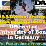 DAAD Scholarships for International Students at University of Bonn in Germany