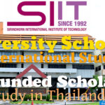 SIIT University Scholarship to Study in Thailand – Fully Funded Opportunity