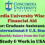 Concordia University Wisconsin Financial Aid for International & U.S. Students – Graduate Assistantships Available at the University