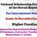 National Scholarship Programme of the Slovak Republic for International Students – Study in Slovakia