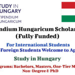 Stipendium Hungaricum Scholarship (Fully Funded) for International Students to Study in Hungary