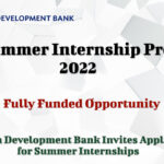 ADB Summer Internship Program Announced (Fully Funded)