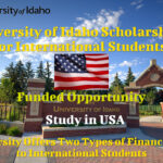 University of Idaho Scholarships for International Students to Study in USA