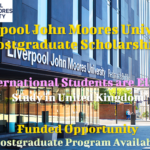 Liverpool John Moores University Postgraduate Scholarships for International Students in United Kingdom