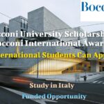 Bocconi University Scholarships to Study in Italy – International Students are Welcome