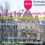 NTU Excellence Scholarships to Study in UK – Undergraduate and Postgraduate Programs Available