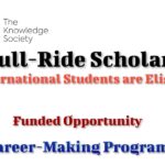 TKS Full-Ride Scholarship for International Students to Make Big Careers