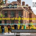 University of Hull Scholarships for International Students (Funded Opportunity)