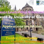Climate Leadership Scholarships Offered by University of Glasgow in Scotland