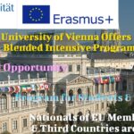 University of Vienna (Austria) Offers Erasmus+ Blended Intensive Programmes 2022 (Funded Opportunity)