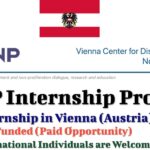 VCDNP Internship Program in Austria (Paid Internship) – Applications Invited