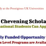 British Chevening Scholarships 2023 (Fully Funded) to Study in United Kingdom