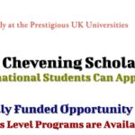 British Chevening Scholarships 2023 (Fully Funded) to Study in United Kingdom