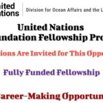United Nations Nippon Foundation Fellowship 2023 – A Fully Funded Fellowship Program