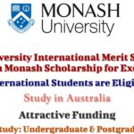 Monash University International Merit Scholarship for International Students in Australia