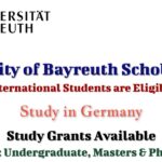 Study Grants Offered by University of Bayreuth in Germany – International Students are Eligible