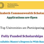 The Queen Elizabeth Commonwealth Scholarships (QECS) for Masters Degrees (Fully Funded)