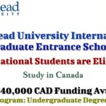 Lakehead University International Undergraduate Entrance Scholarships in Canada – Up to $40,000 Funding Available