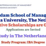 Rotterdam School of Management, Erasmus University Offers Scholarships of Excellence – Applications are Open