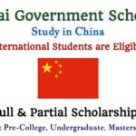Shanghai Government Scholarship for International Students for All Study Levels