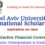 Tel Aviv University International Scholarships for Undergraduate and Graduate Programs in Israel