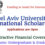 Tel Aviv University International Scholarships for Undergraduate and Graduate Programs in Israel