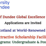 The University of Dundee Global Excellence Scholarship for Undergraduate and Postgraduate Programs