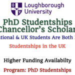 PhD Studentships at Loughborough University in the UK with Higher Funding