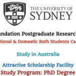University of Sydney Offers Vonwiller Foundation Postgraduate Research Scholarship for PhD Program