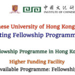 CUHK Invites Applications for ICS Visiting Fellowship Programme 2024 in Hong Kong
