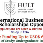 Scholarships at HULT International Business School in the USA – Available Funding Up to USD$ 60,000