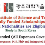 Gwangju Institute of Science and Technology Invites Applications for Fully Funded Scholarships in South Korea