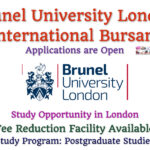 Brunel University London International Bursary Seeks Applications for Postgraduate Studies