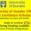 The University of Dundee Global Excellence Scholarship for Postgraduate Study in Scotland