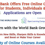 World Bank Offers Free Online Courses for Students and Individuals – Join Now and Embark on Career Growth
