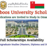 Sultan Qaboos University Scholarships for Postgraduate Studies to Study in Oman (Full Scholarships)