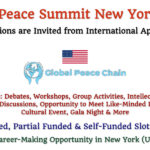 Global Peace Summit New York 2024 – Applications Invited to Attend the Summit in New York (Fully and Partial Funded Opportunities)