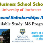 Simon Business School Scholarships (University of Rochester) for MS Programs in the USA