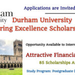 Durham University (UK) Offers Inspiring Excellence Scholarship 10K for Master’s Programs