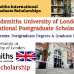 Goldsmiths University of London – International Postgraduate Scholarships (Funded)