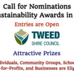 Call for Nominations for Tweed Sustainability Awards in Australia