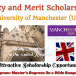 University of Manchester Equity and Merit Scholarships for Master’s Degrees