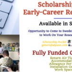 Scholarships for Early-Career Researchers in Sweden (Fully Funded)