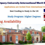 Hartpury University International Merit Scholarships in the UK