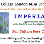 Imperial College London MBA Scholarship (Full Tuition Exemption)