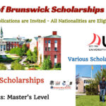 University of New Brunswick Scholarships in Canada for Master’s Programs
