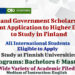 Finland Government Scholarship